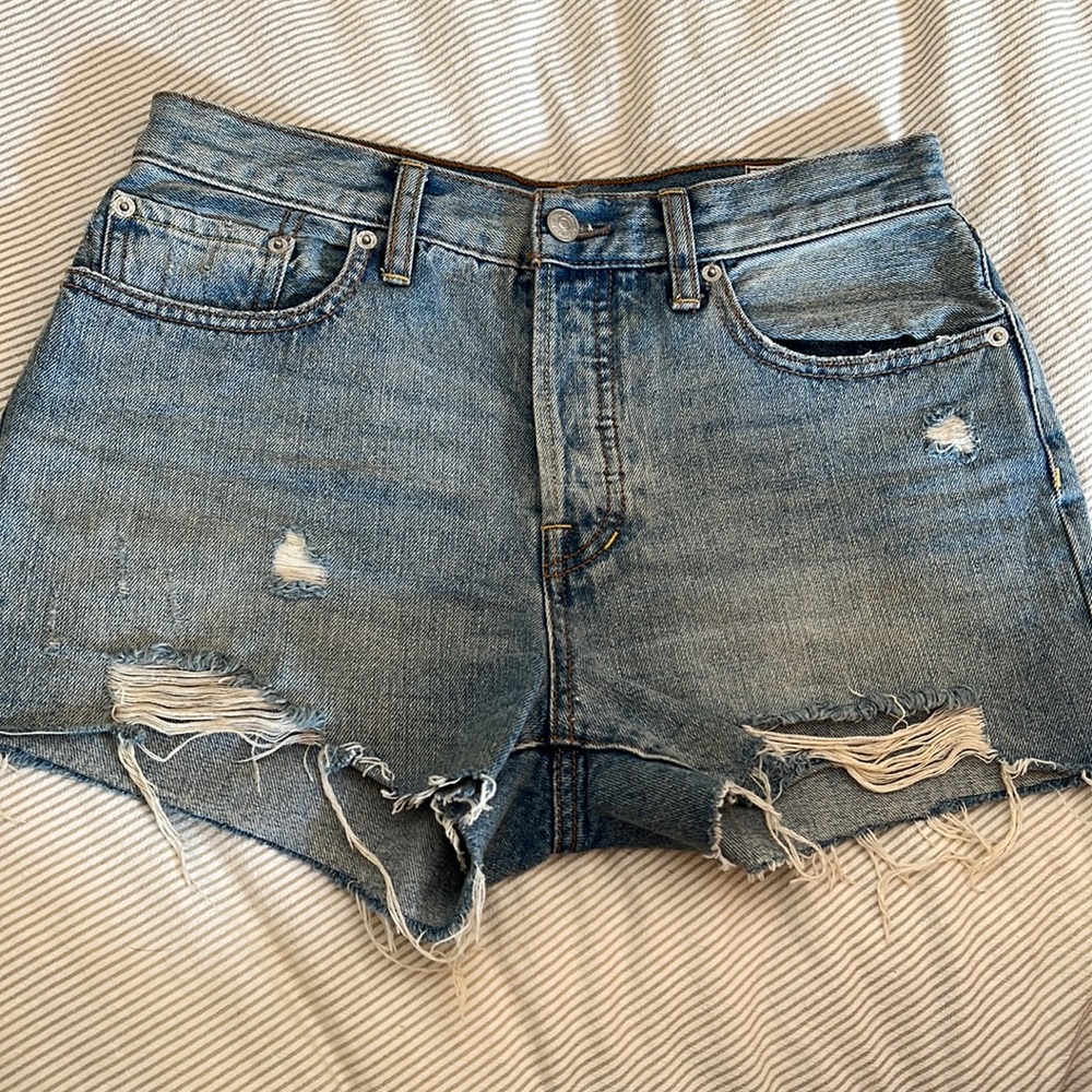 Free People Denim Shorts